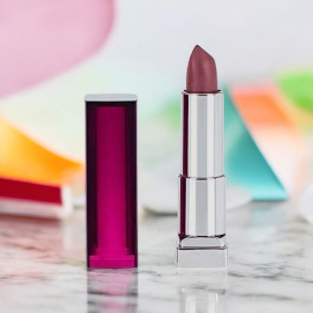 Maybelline Purple Lipstick Satin Finish